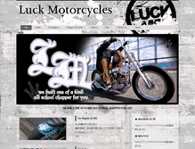 Tablet Screenshot of luck-mc.com